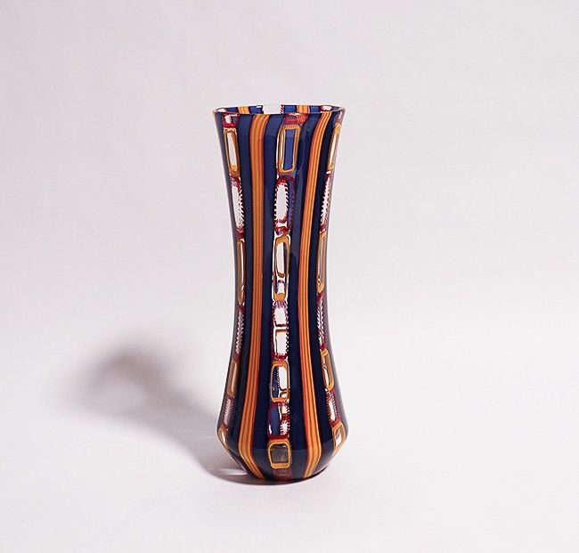 Murrini / Cane Vase (Big)-Sam Stang