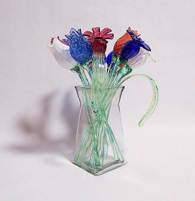 Glass Leaf, Assorted Shapes- Augusta Glass Studio