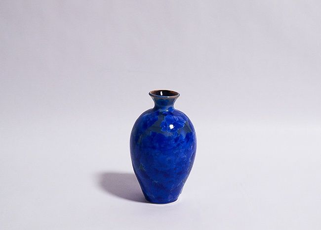 Dk. Cobalt Vase, Brooks Bouwkamp