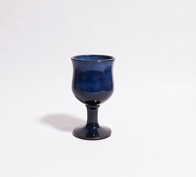 Kiddush Cup: Gray- Deborah Byck Weinstein