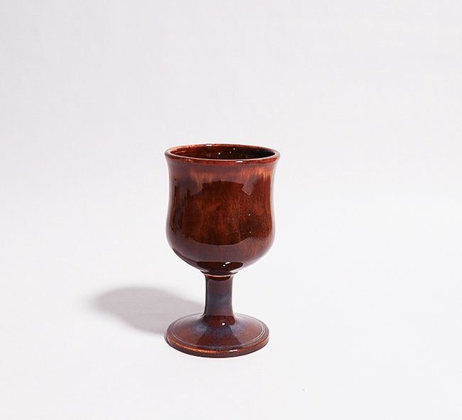 Kiddush Cup: Copper- Deborah Byck Weinstein
