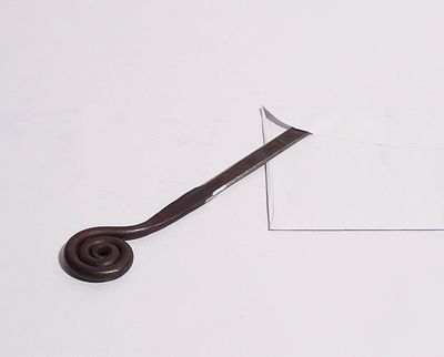 Fiddle Leaf Spiral Letter Opener- Wicks Forge