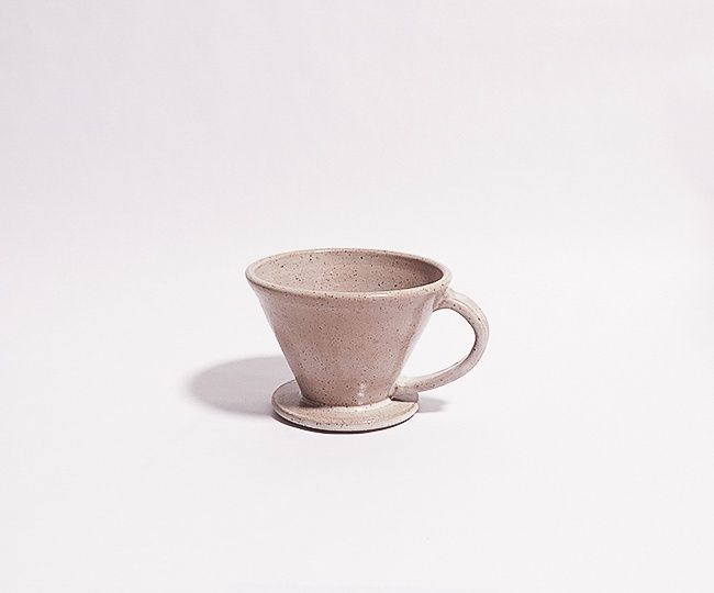 Coffee Pour Over: Eggshell Glaze- Deborah Byck Weinstein