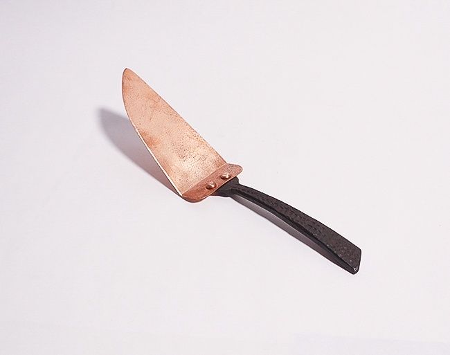 Copper Pie &amp; Cake Server- Wicks Forge