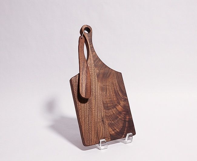 The Cheese Board with Wooden Spreader