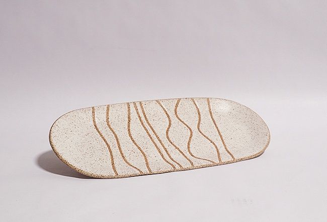 Oval Platter: Medium Asst Colors, Sandra Zak