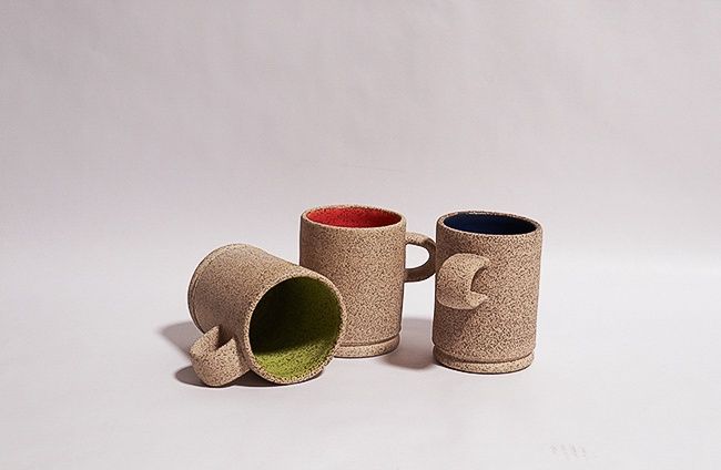 Mug w/handle, Sandra Zak