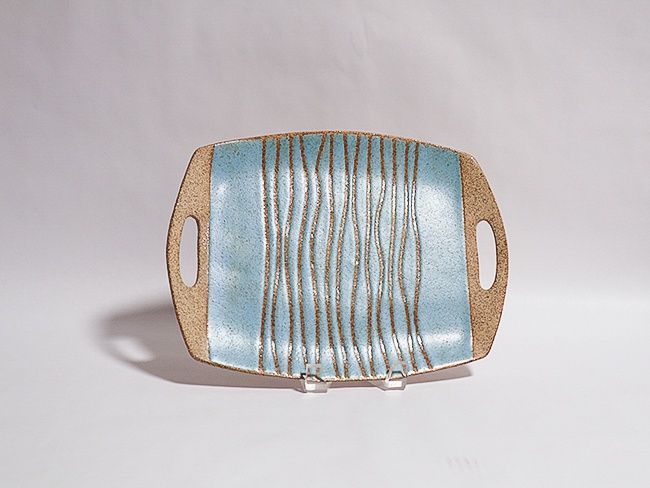 Rec Med Platter Aqua, Sandra Zak