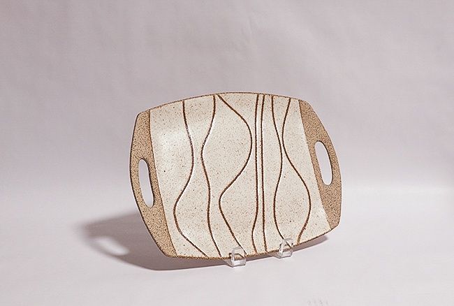 Rec Med Platter White, Sandra Zak