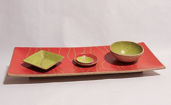 XL Long Tray/Pedestal, Sandra Zak