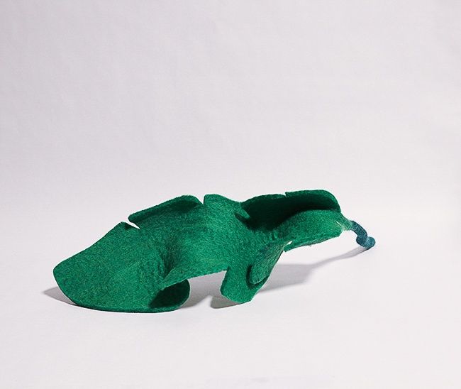 Felt Leaf: Large Banana Leaf
