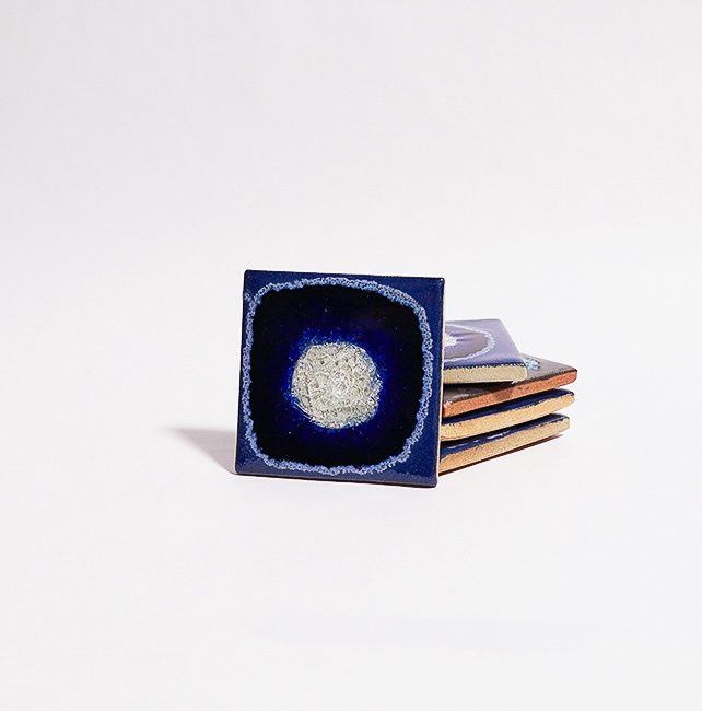 Geode Crackle Coaster- Dock 6
