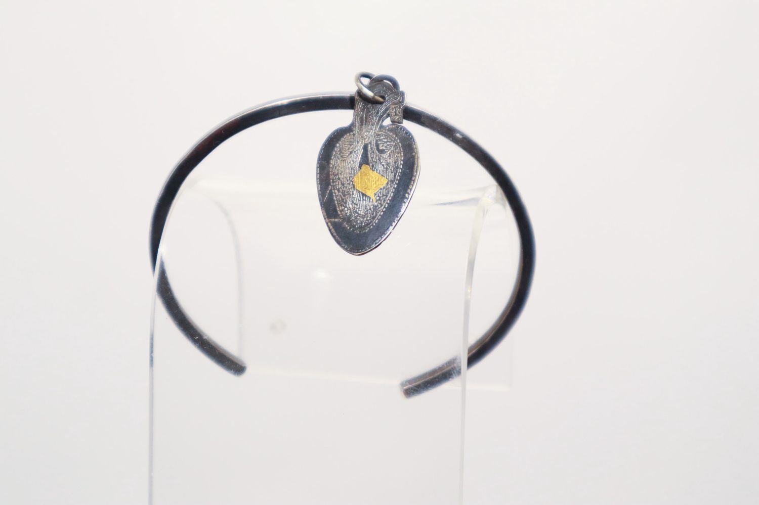 Cuff w Anatomical Heart Charm, Kelly Draper