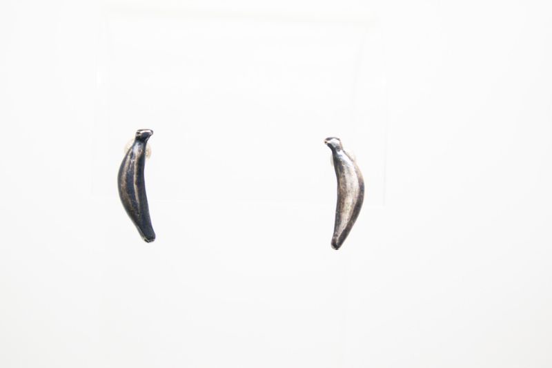 Earrings: Banana Studs, Kelly Draper