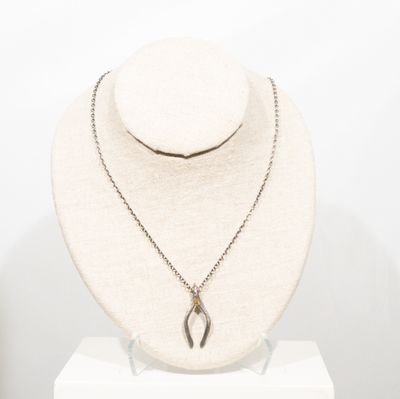 Necklace: Wishbone , Kelly Draper