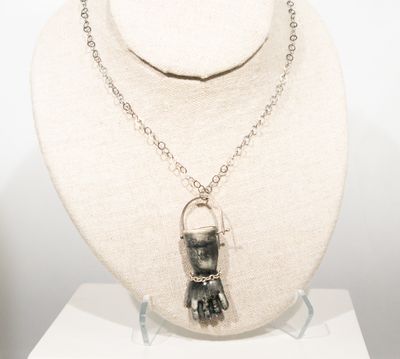 Necklace:Baby Hand, Kelly Draper