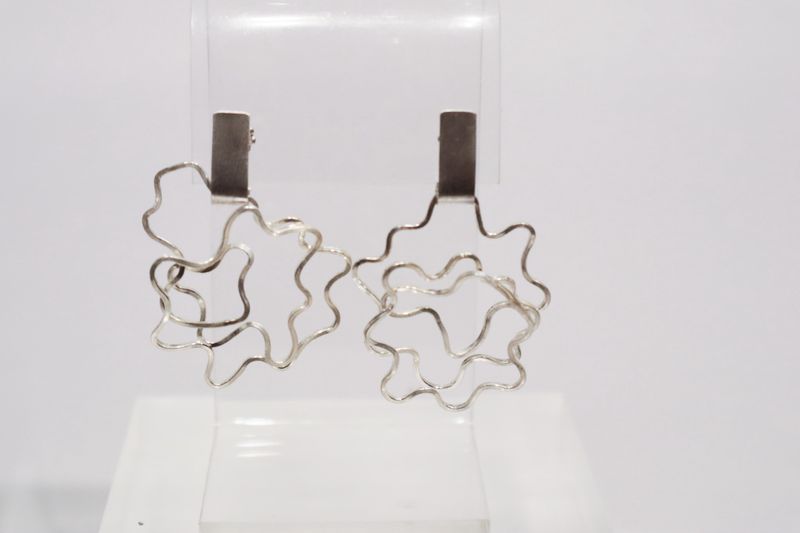 Amoeba Earrings, Cynthia Howenstein