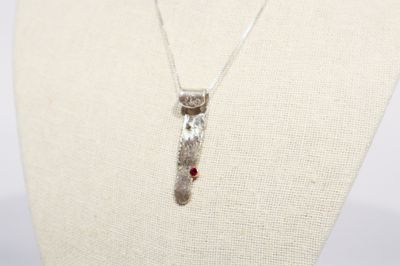 Ruby and Diamond Pendant, Cynthia Howenstein