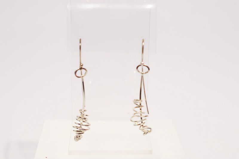 Corkscrew Earrings, Cynthia Howenstein
