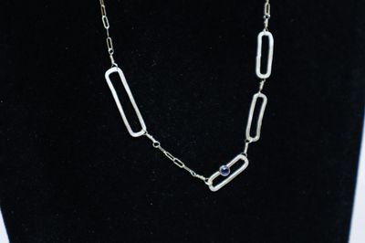 Skinny Skylight Link Necklace, Vivian Gaston