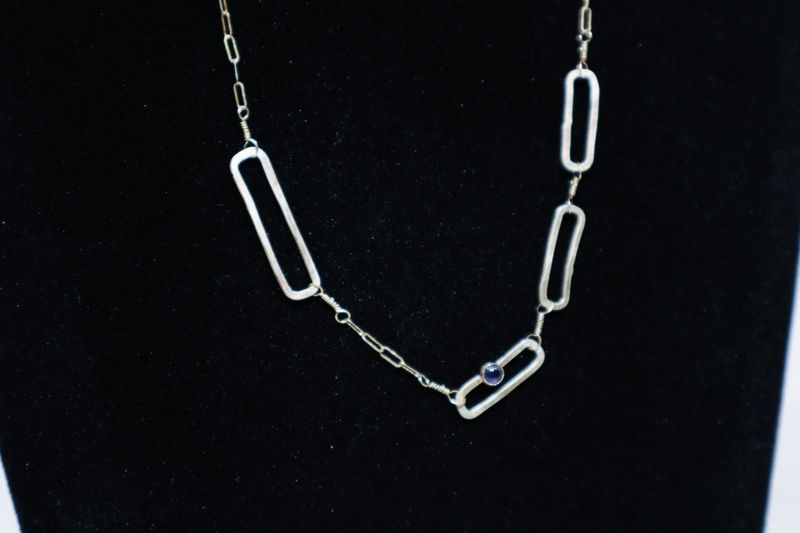 Skinny Skylight Link Necklace, Vivian Gaston