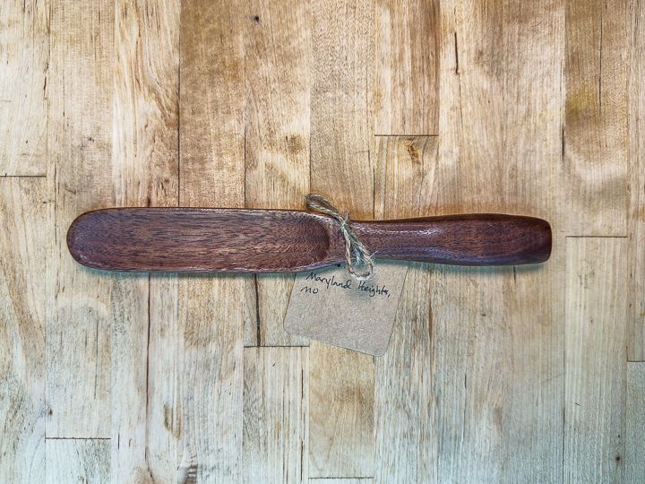 Walnut Small Spurtle