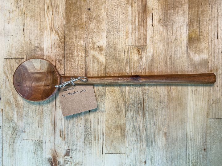 Black Cherry Large Round Stirring Spoon