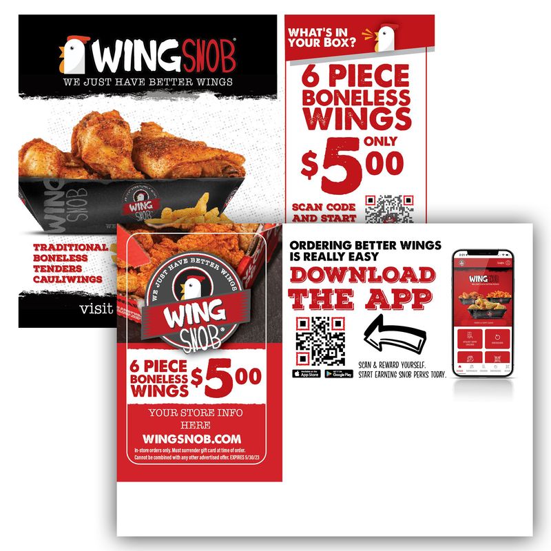 Boneless Wing Mailer