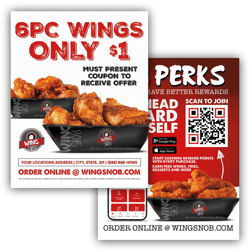 $1 6PC Promo Card