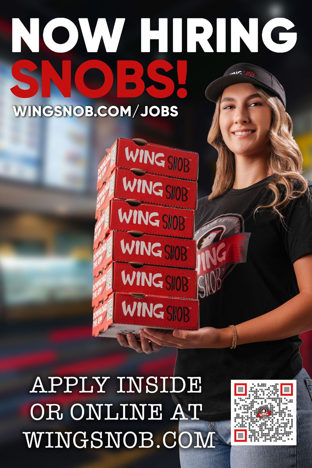 Now Hiring Cling
