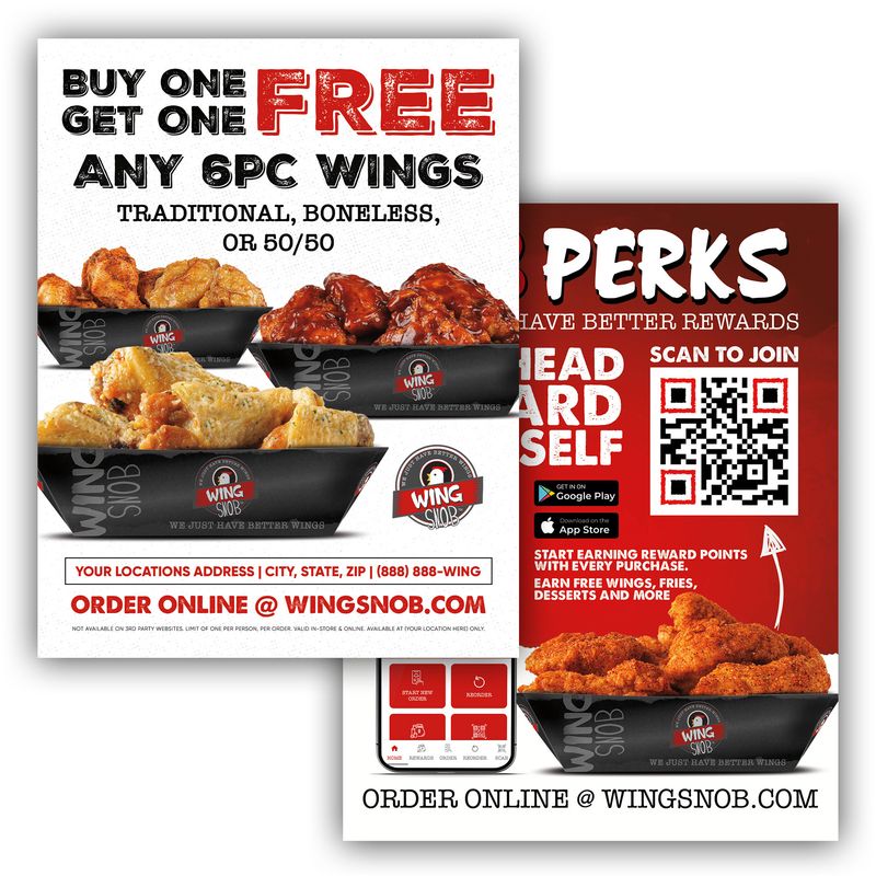 BOGO Any 6PC Promo Card