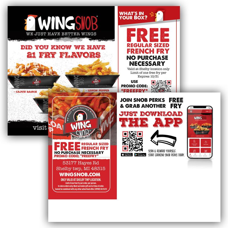 French Fry Mailer