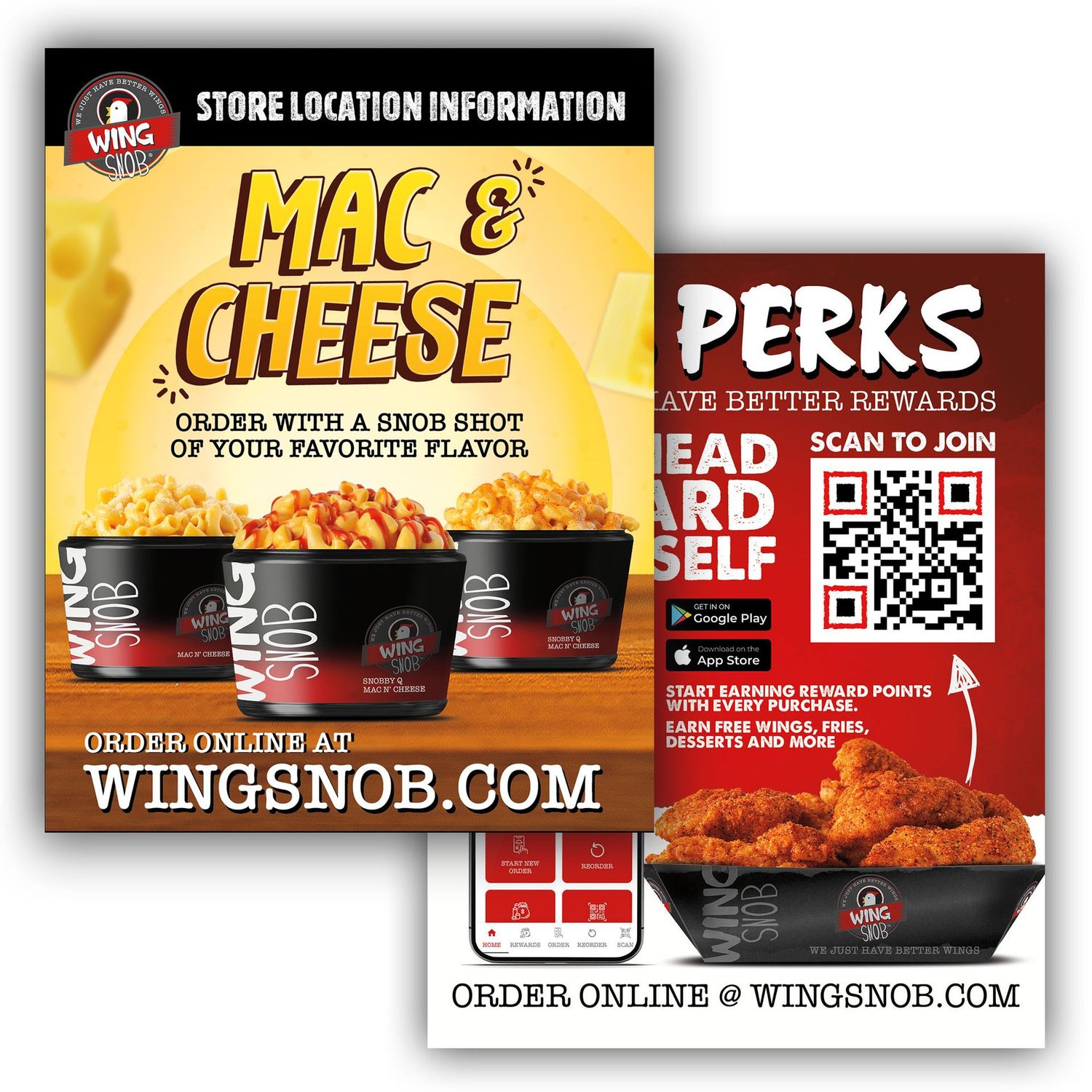 Mac & Cheese Promo Card