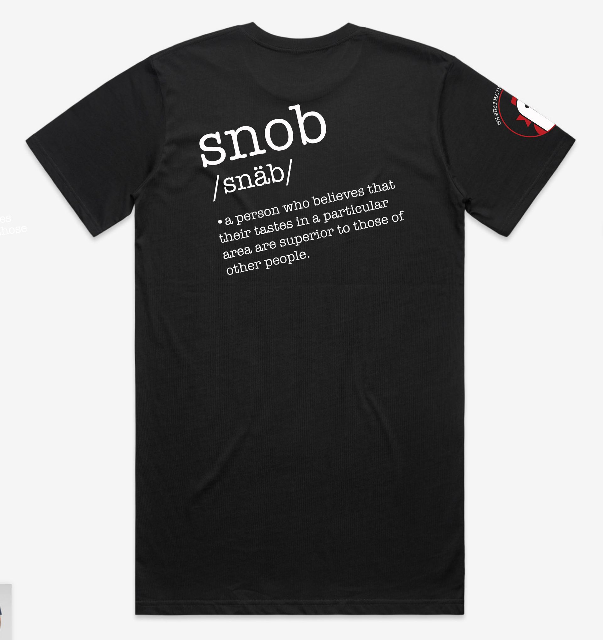 Wing Snob Bedazzled T-Shirt