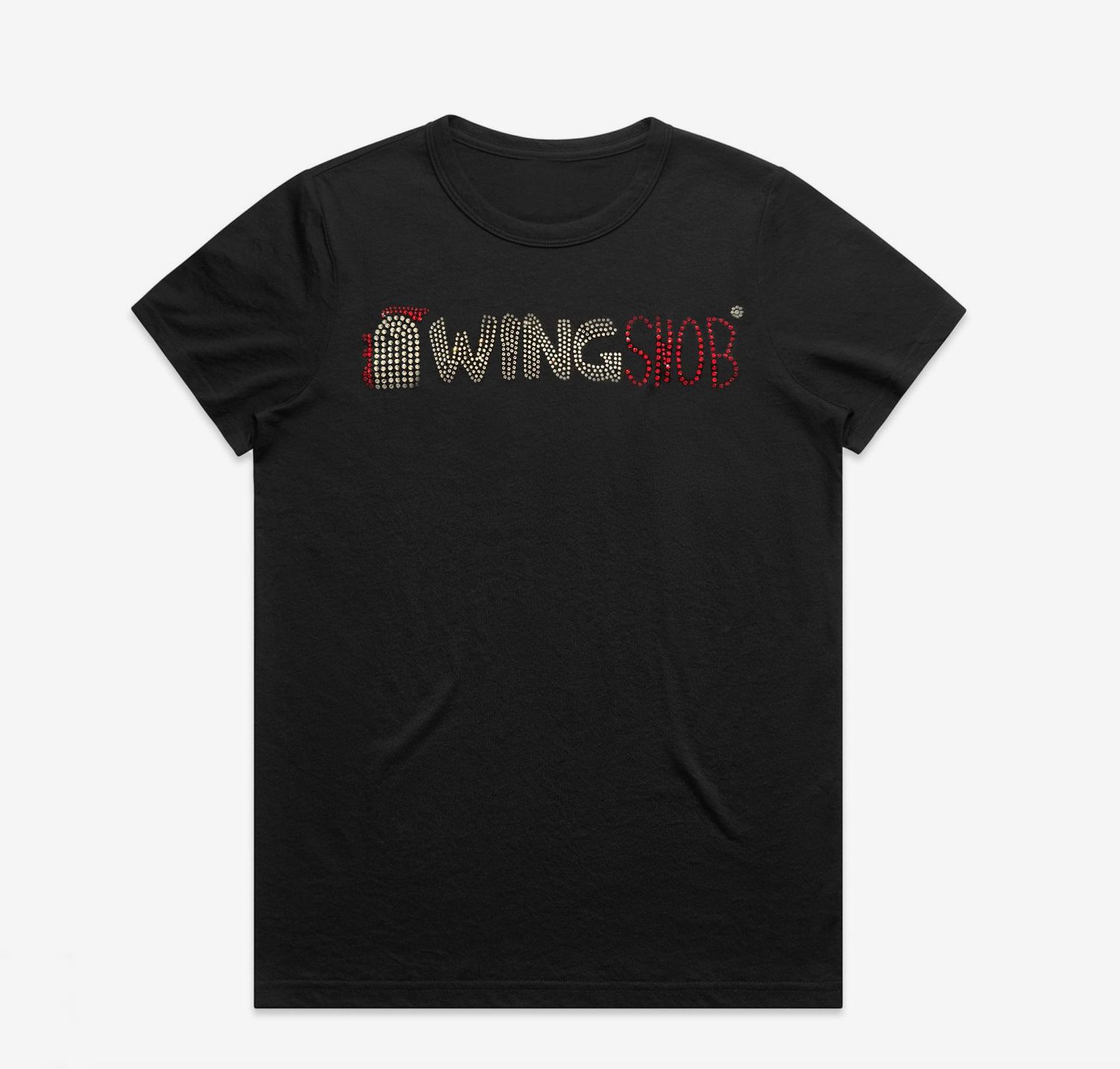 Wing Snob Bedazzled T-Shirt