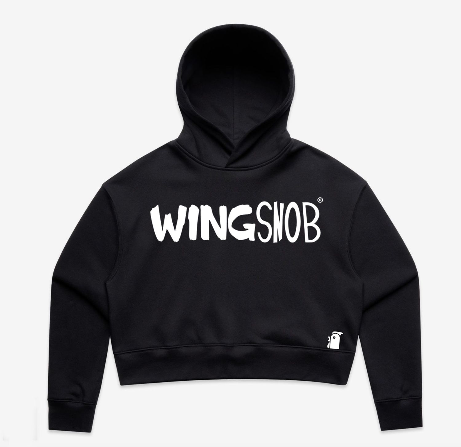 Womens Crop Top Hoodie