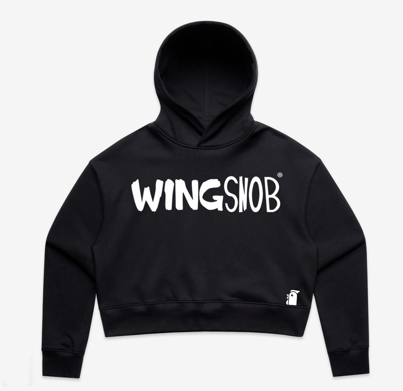 Womens Crop Top Hoodie