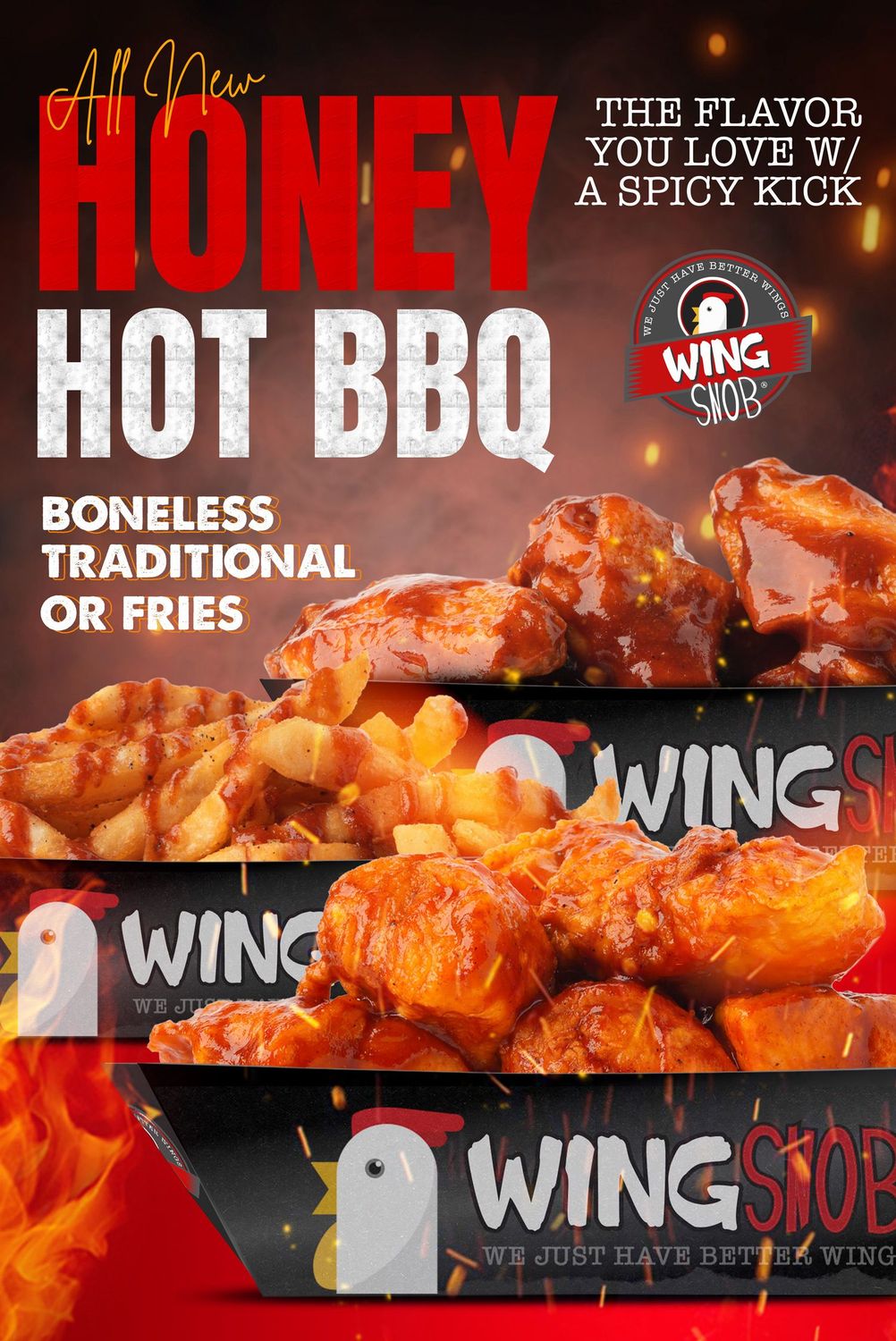 *ALL NEW* HONEY HOT BBQ CLING