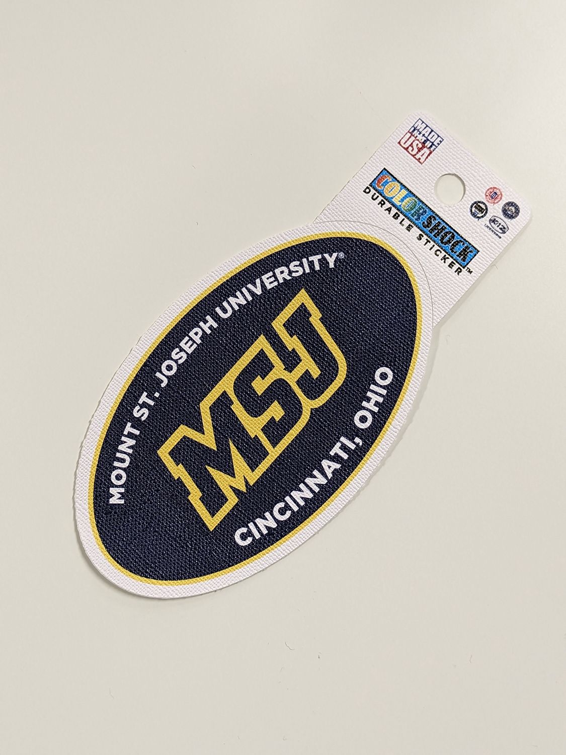 Sticker MSJ Oval