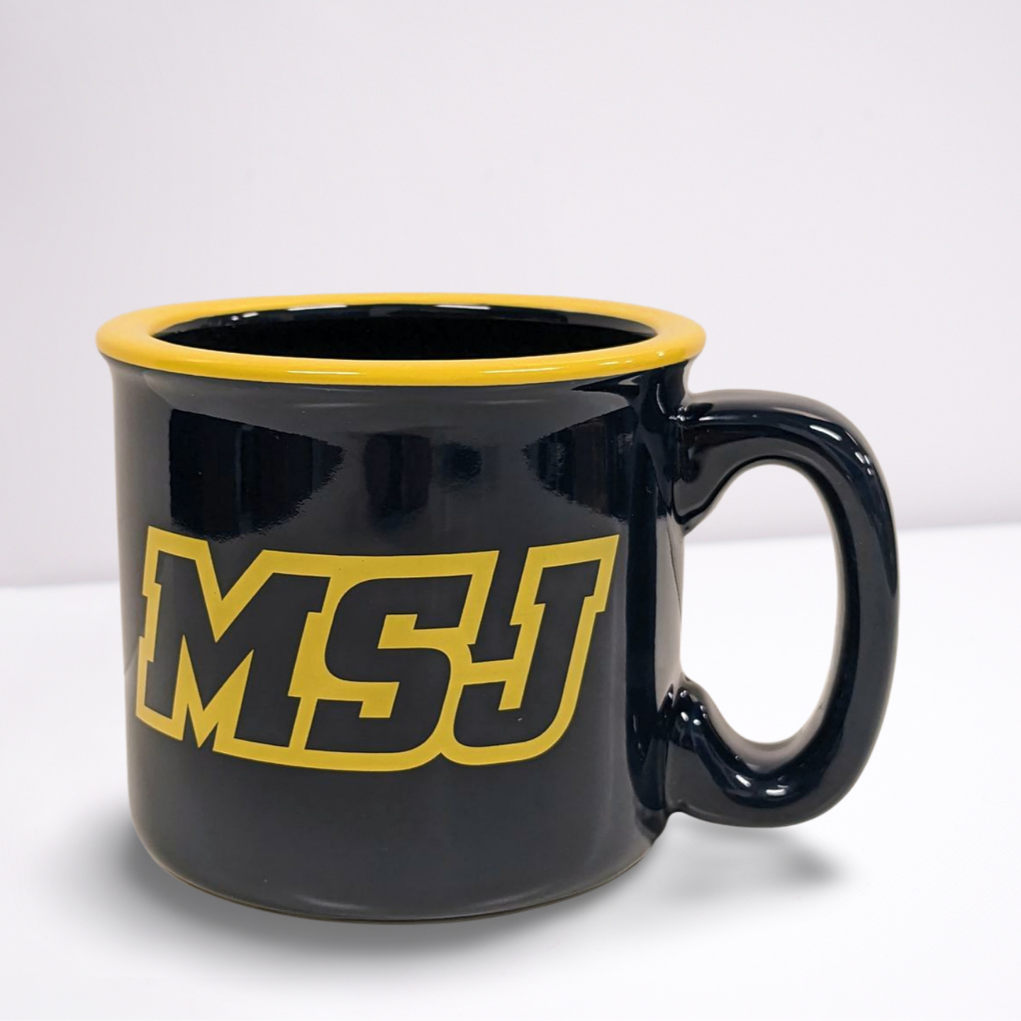 MSJ logo Camp Mug - Navy