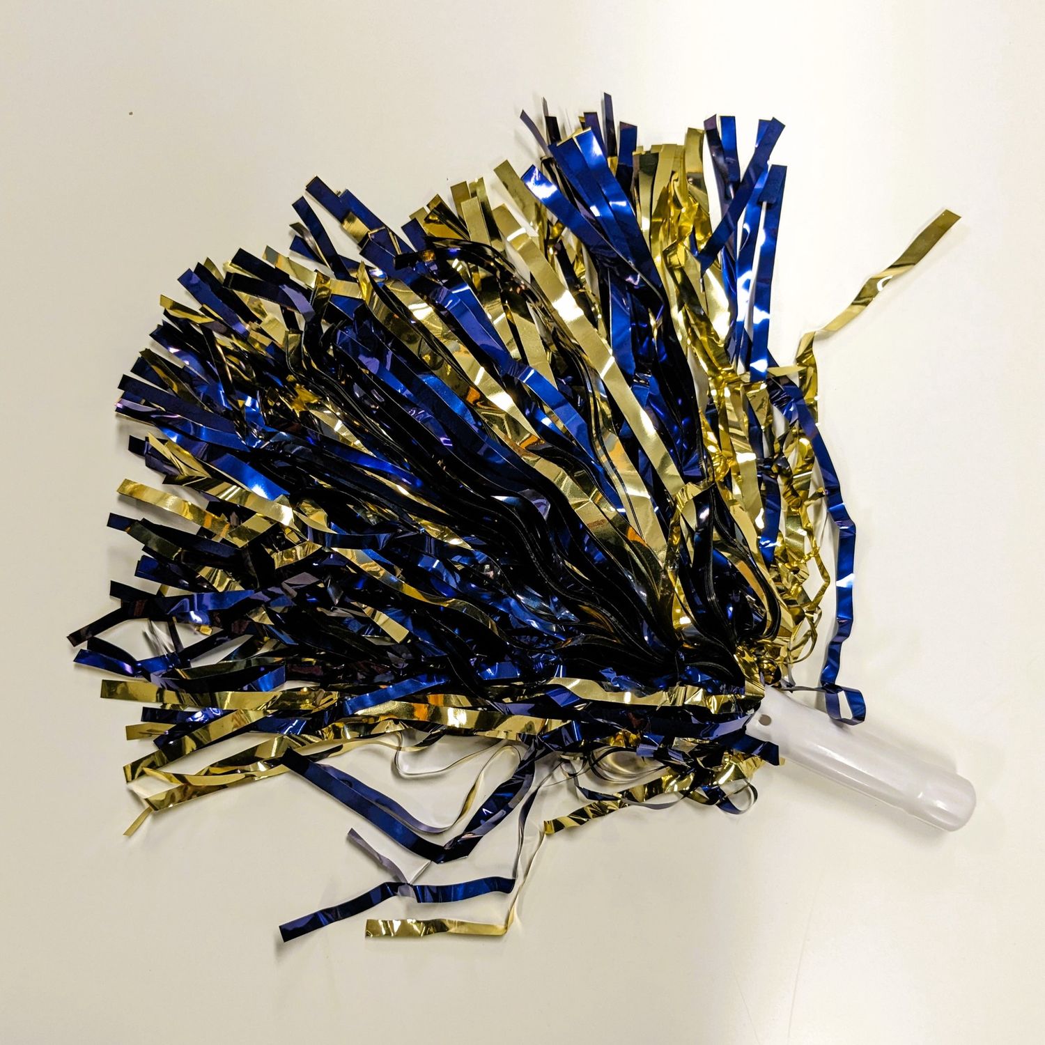 Shimmer Pom Navy/Gold