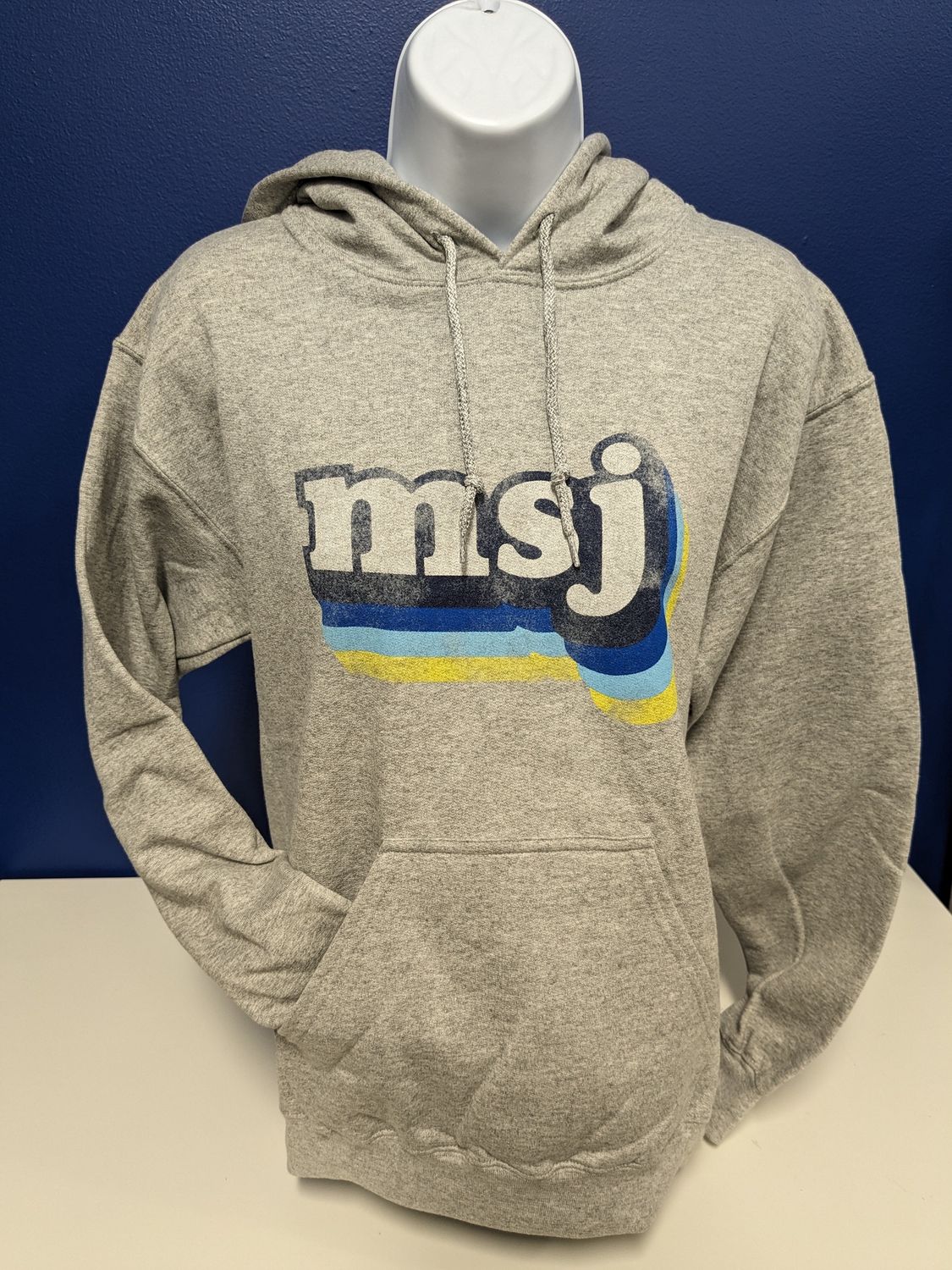 Retro MSJ Gray Hoodie