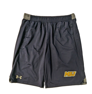 UA Mens Navy MSJ Shorts