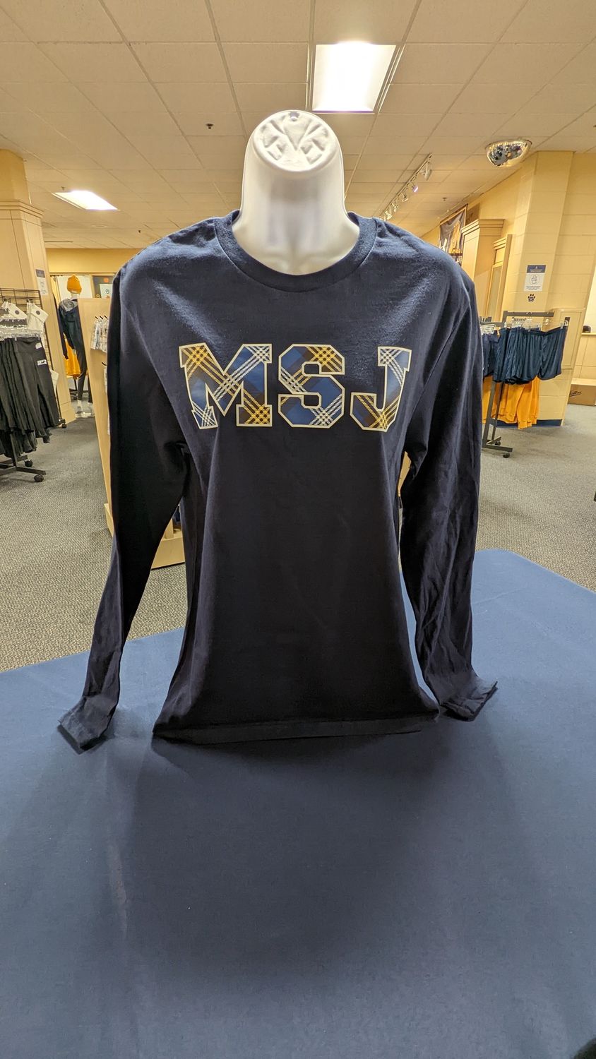Tartan Long Sleeve MSJ T-Shirt