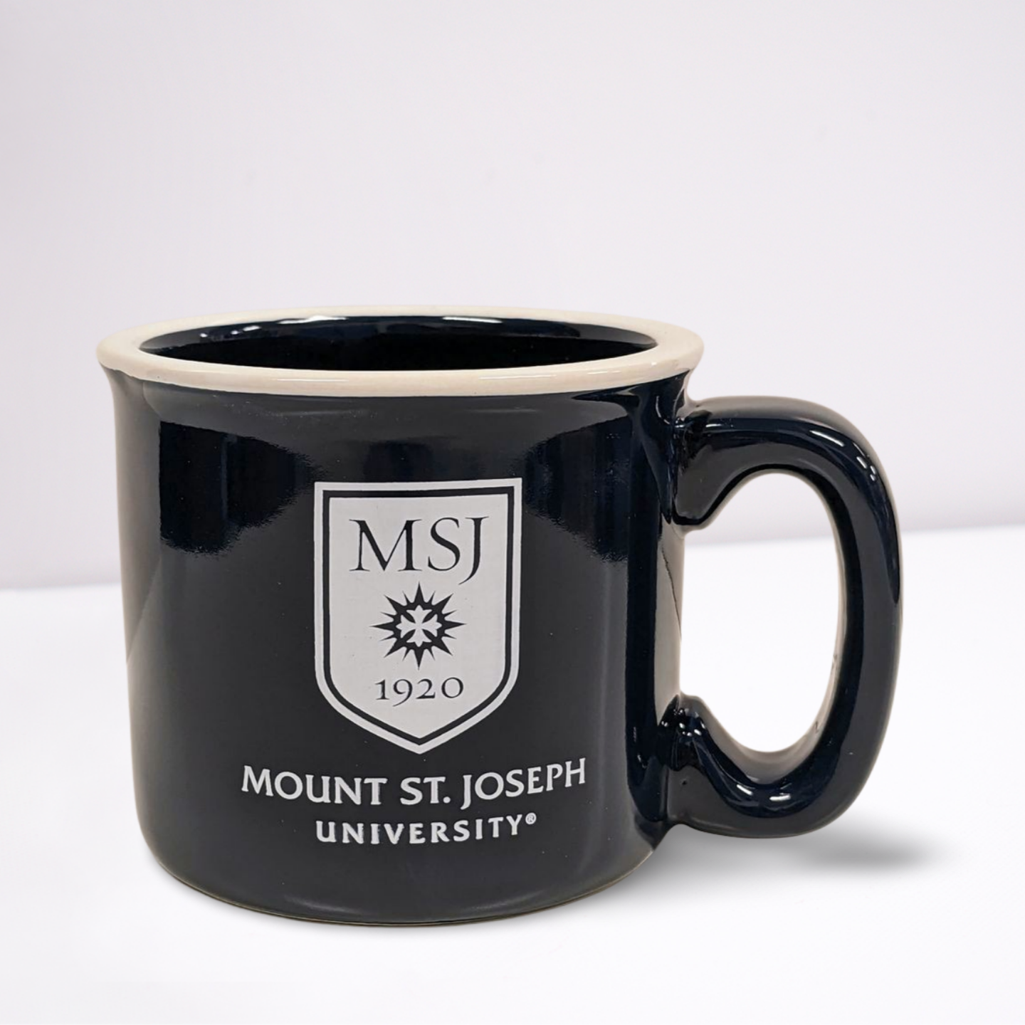 Crest logo Camp Mug - Navy