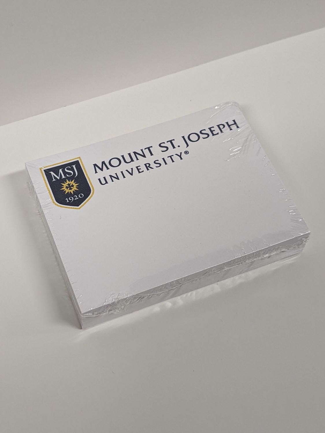 MSJ Crest Sticky Notes - pack of 5
