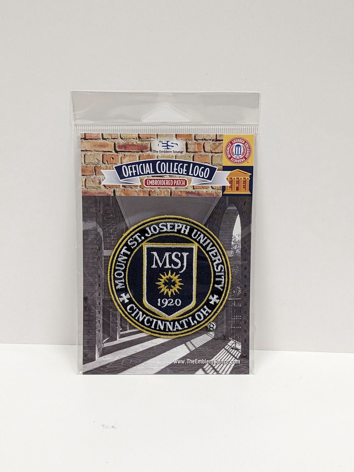 Mount St. Joseph University Crest Embroidered Patch