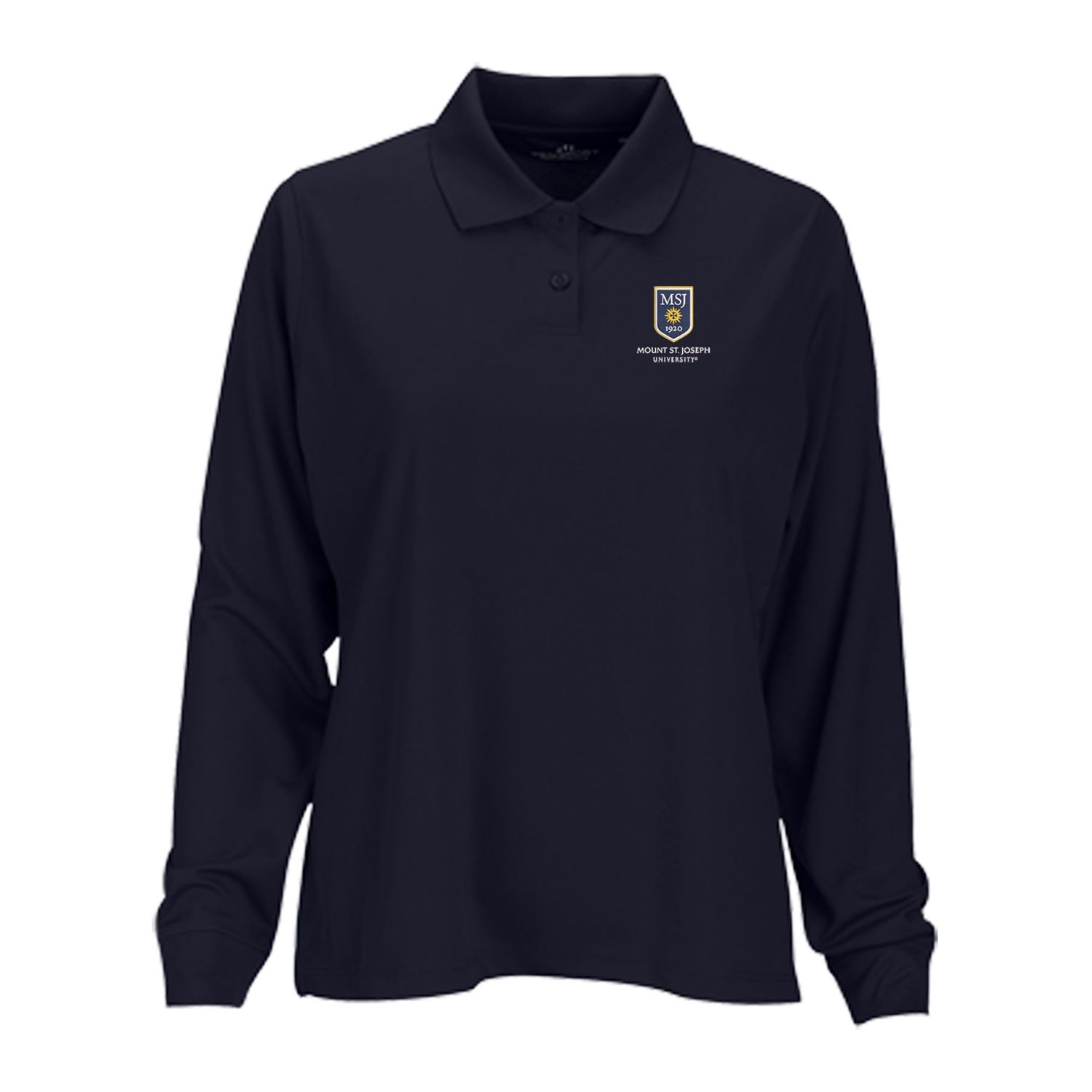 DS Women&#39;s Vansport Omega Long Sleeve Mesh Tech Polo  *CUSTOM, ONLINE ONLY*