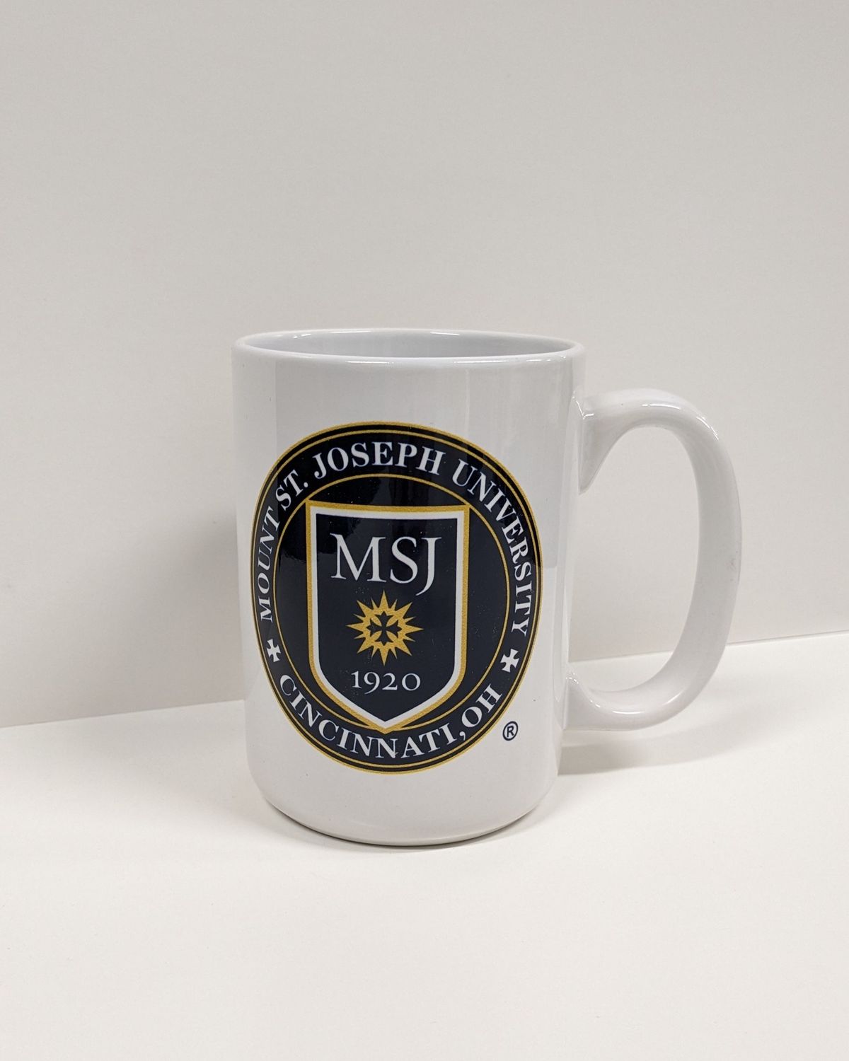 Coffee Mug Mount St. Joseph University White