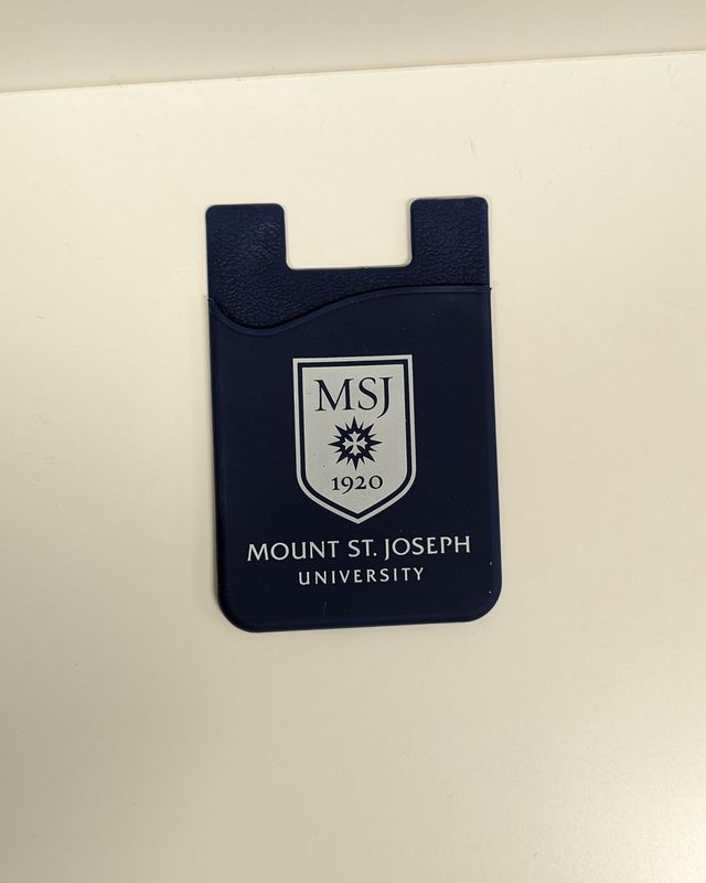 MSJ Silicone Smart Wallet Crest one card holder